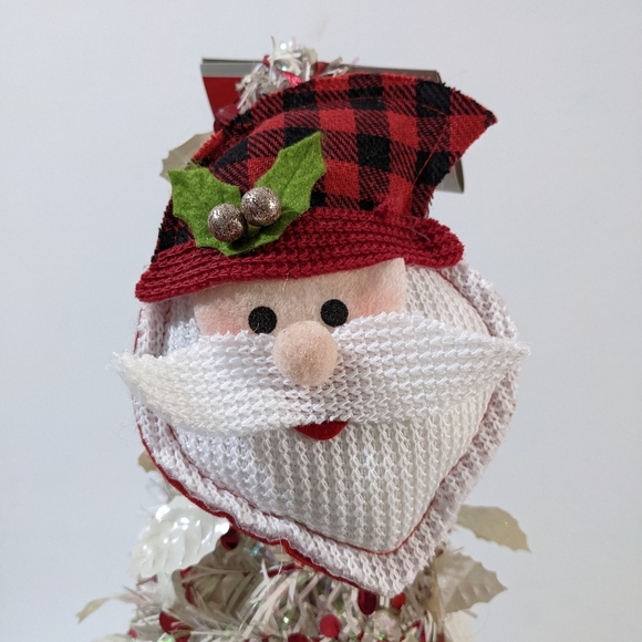 ❤️ Santa Lumberjack Holiday Christmas Ornament - Picture 2 of 3